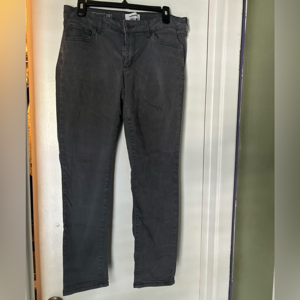 Sonoma brand Gray ankle jeans